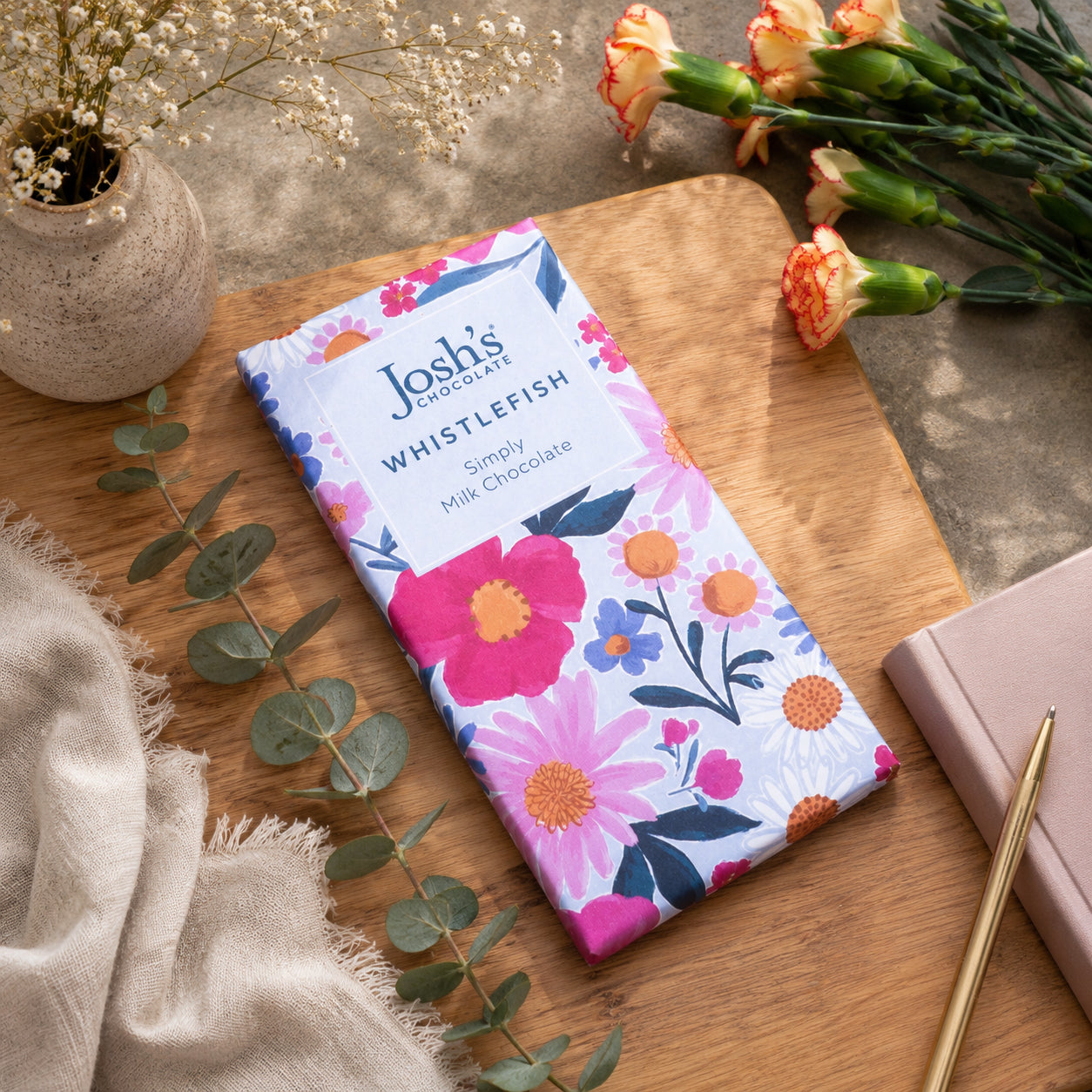 Botanic Bloom Sea Salt & Caramel Chocolate - Whistlefish