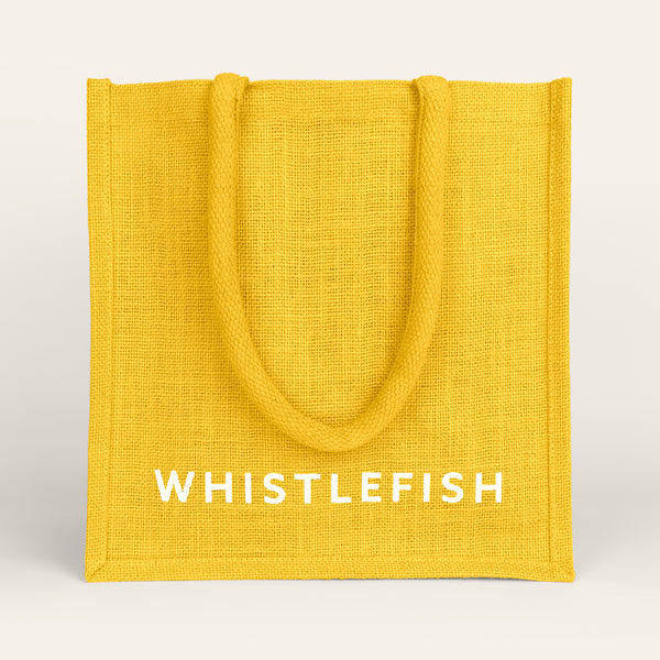 Jute Bag-JB188 - Banana Small Jute Bag-Whistlefish