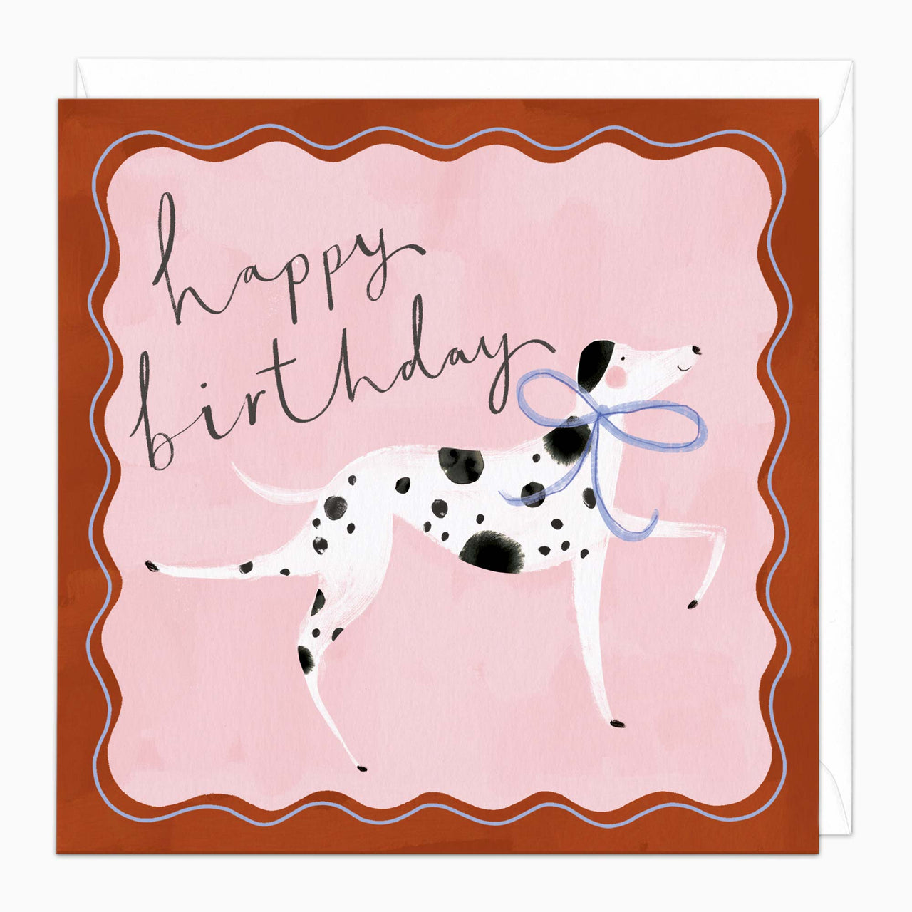 K015 - Dalmatian Birthday Card