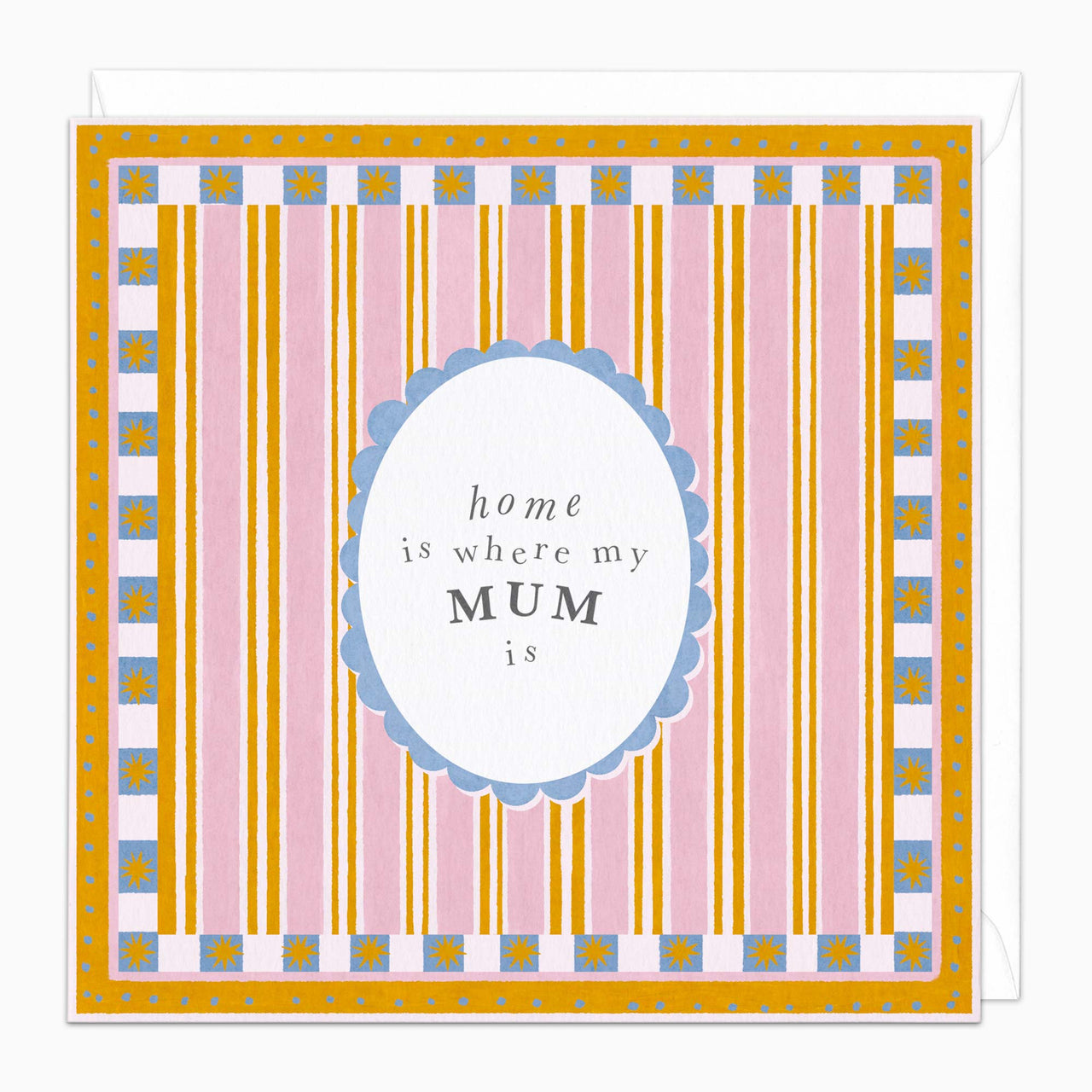 K021 - Home Is Where Mum Is Mother's Day Card