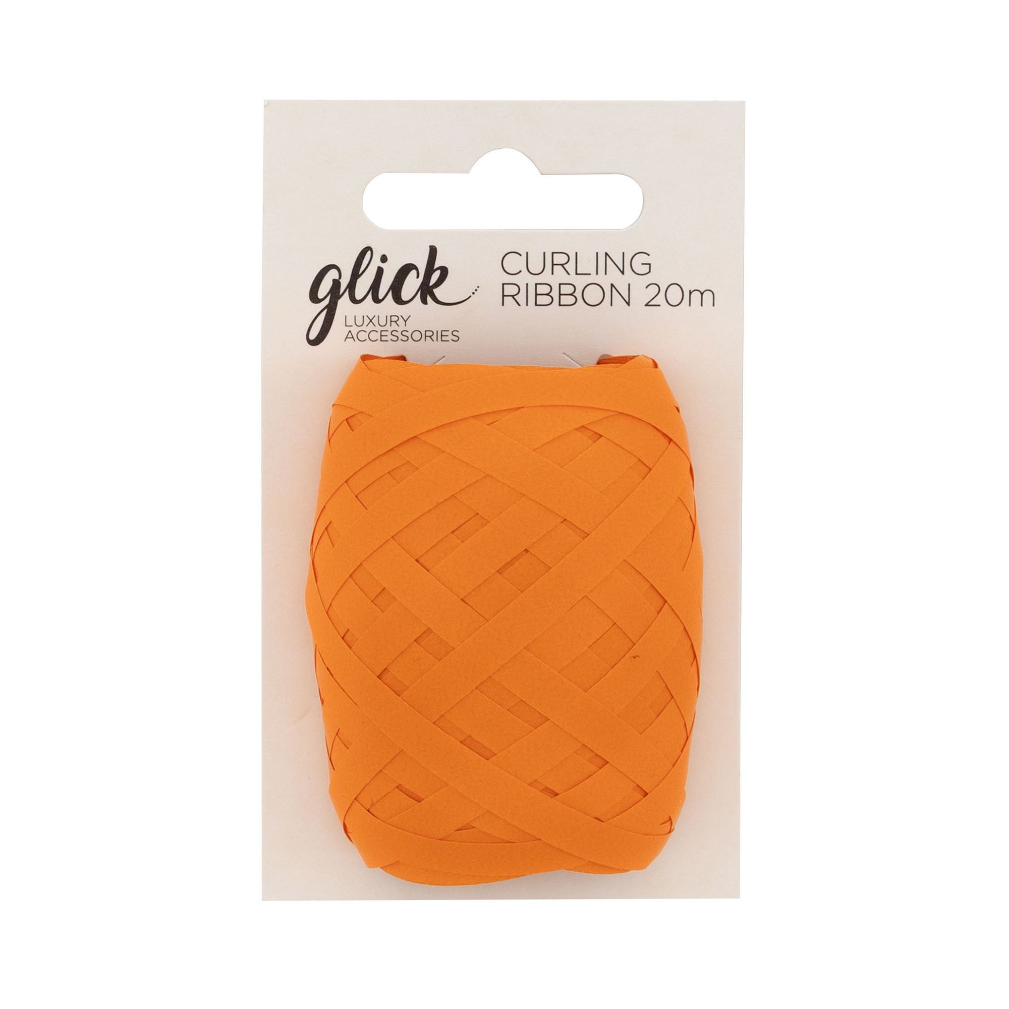 Ribbon-KOP45 - Curling Ribbon Neon Orange-Glick