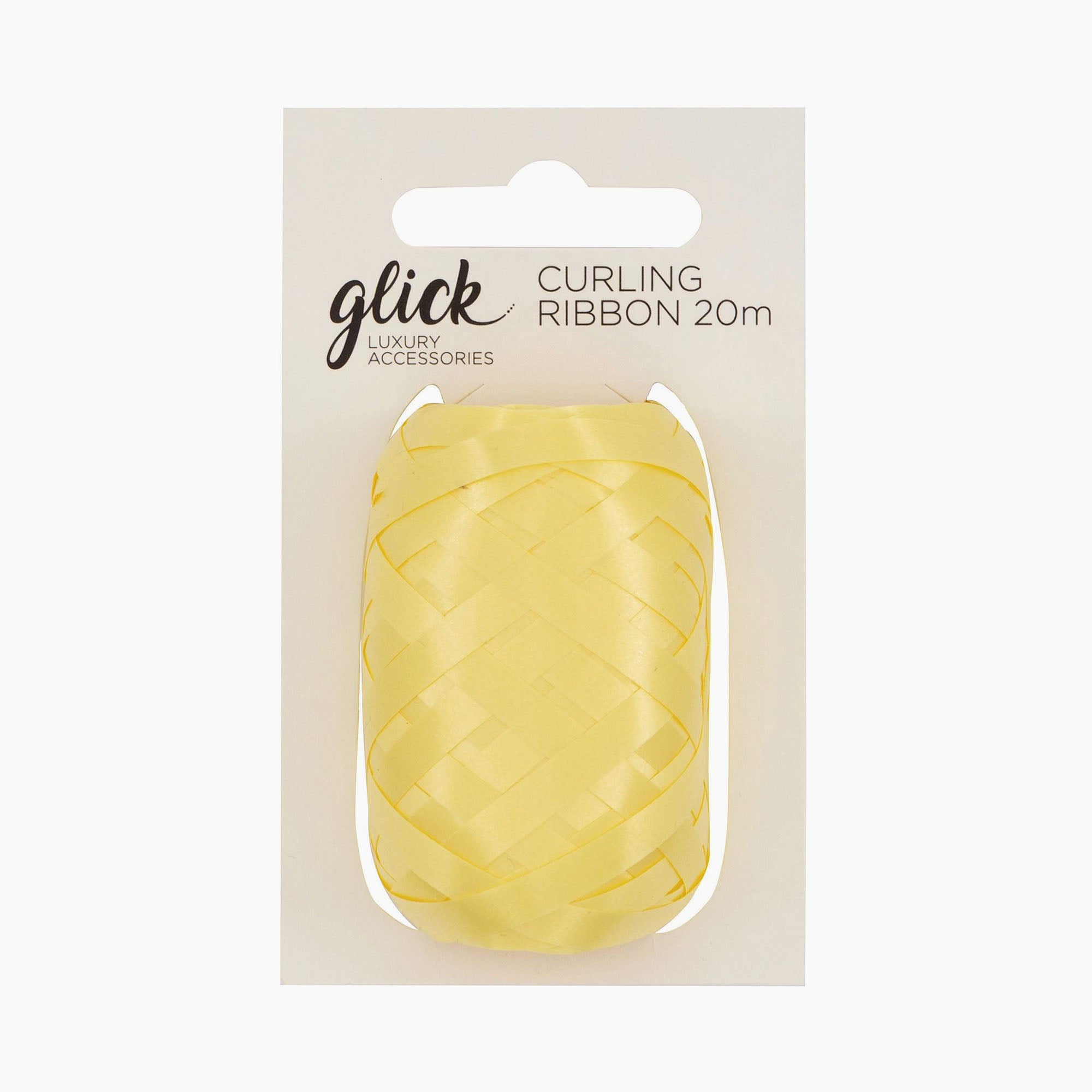Ribbon-KOP55 - Lemon Curling Ribbon-Glick