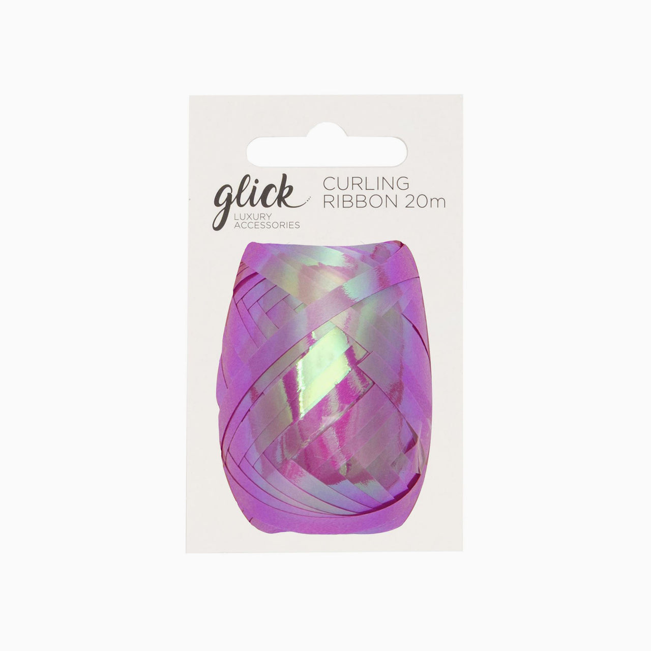 Ribbon-KOPI04 - Iridescent Pink Curling Ribbon-Glick