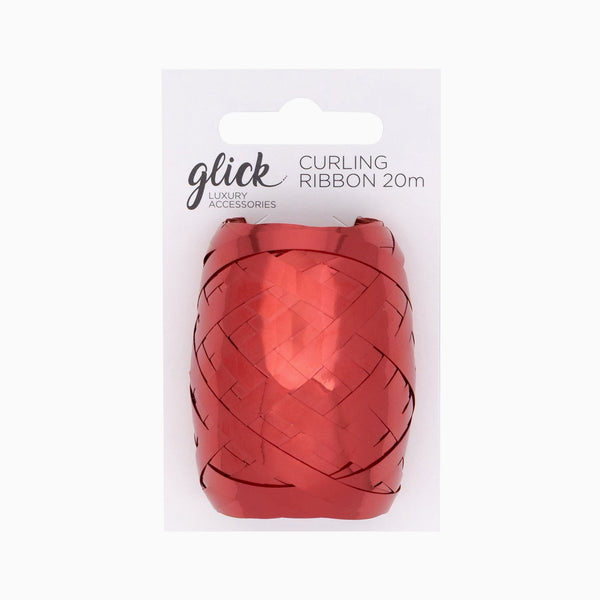Curling Ribbon Metallic Red - Whistlefish