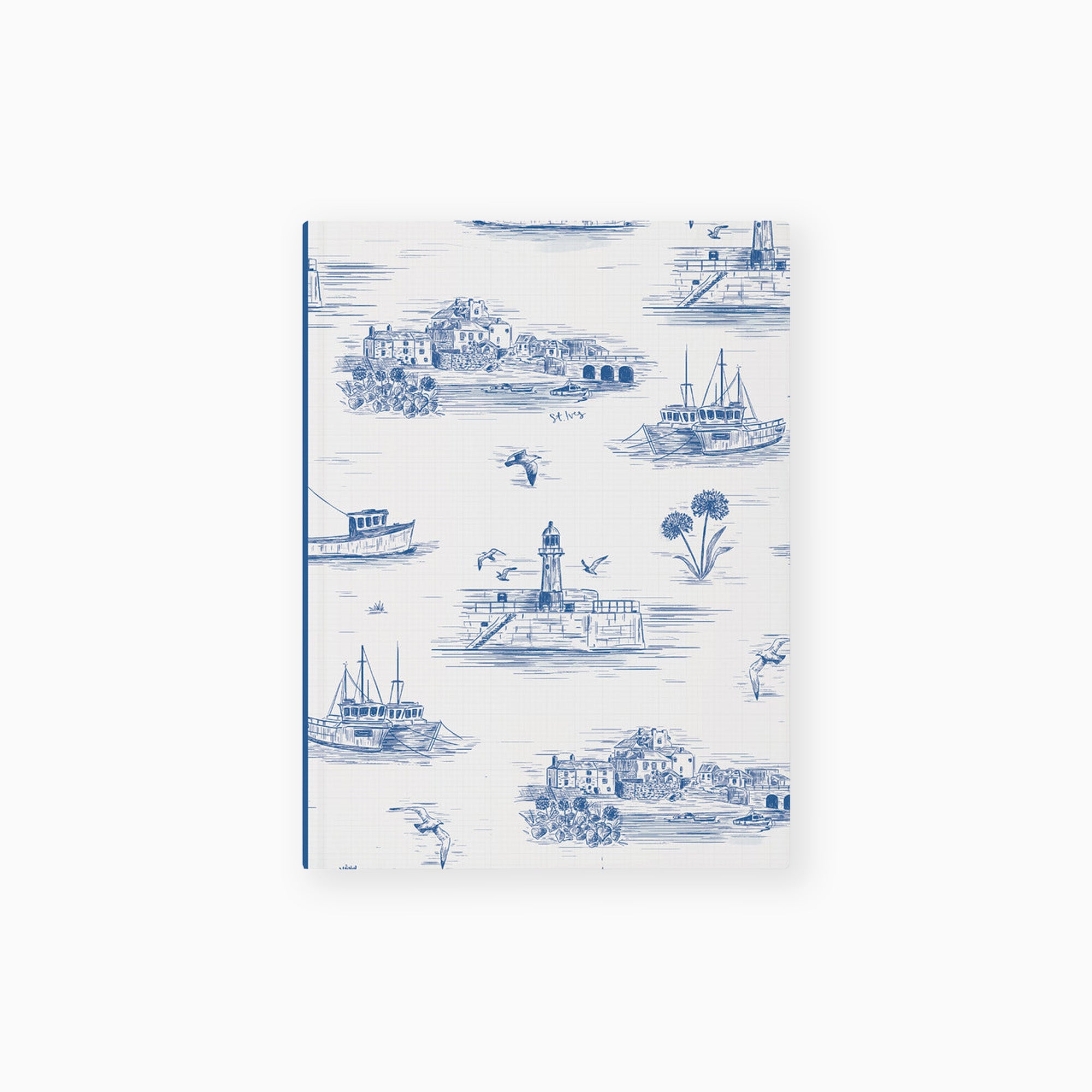 Notebook-WNB59 - St Ives Toile Notebook-Whistlefish