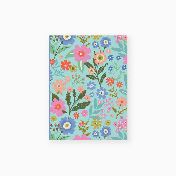 WNB73 - Botanic Bloom Blue Notebook
