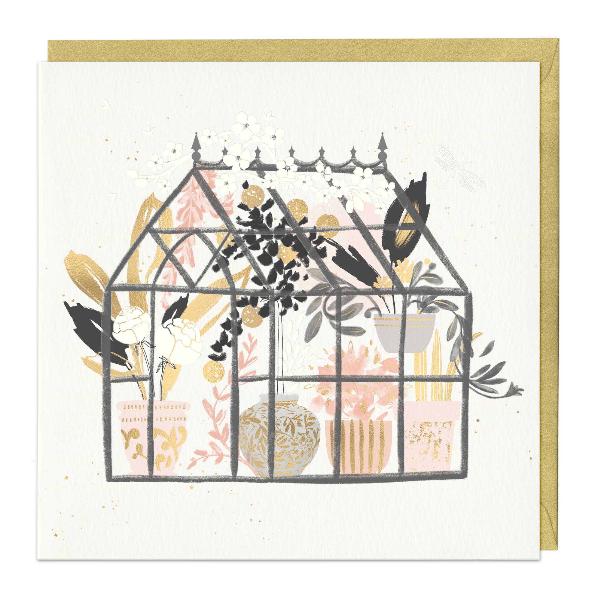 Luxury Card - LN004 - Botanical Serenity Luxury Card - Botanical Serenity Card - Whistlefish