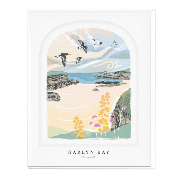 Luxury Card - LN040 - Harlyn Bay Luxury Card - Harlyn Bay Luxury Card - Whistlefish
