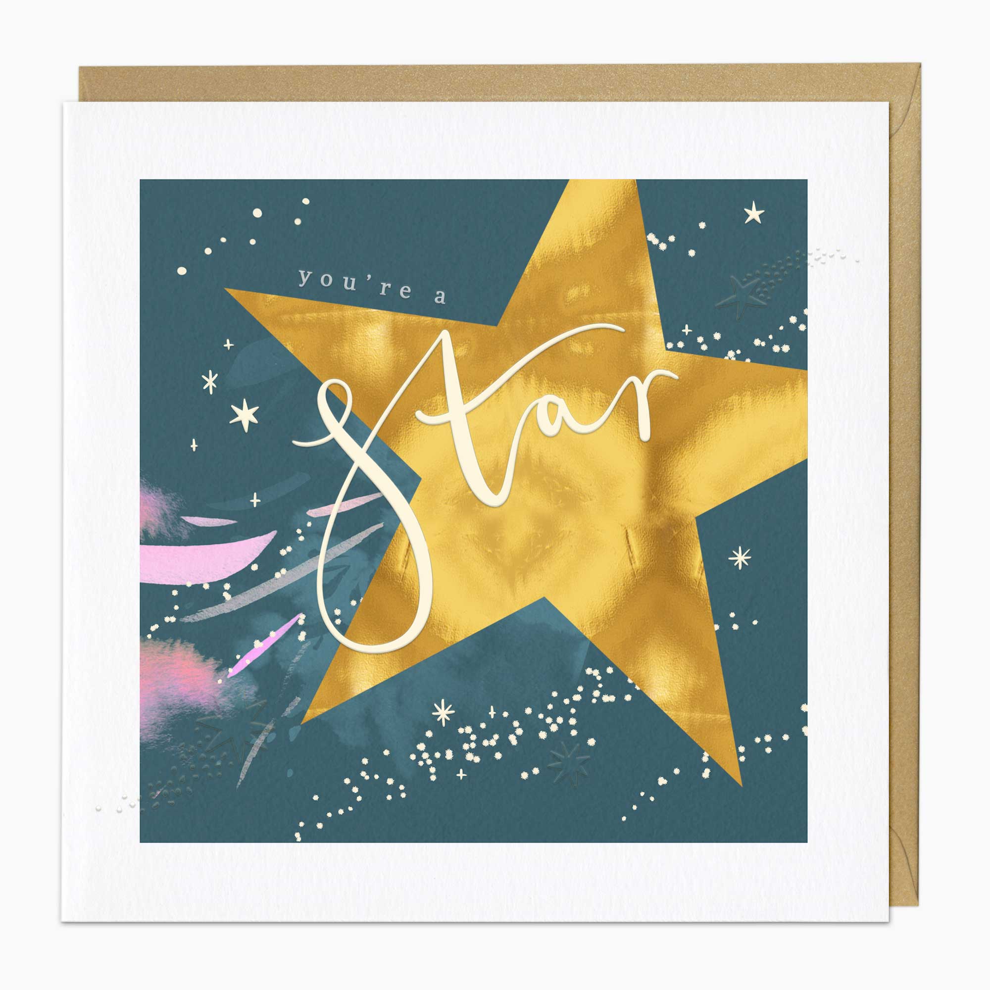 Luxury Card-LN140 - You're A Star Luxury Card-Whistlefish