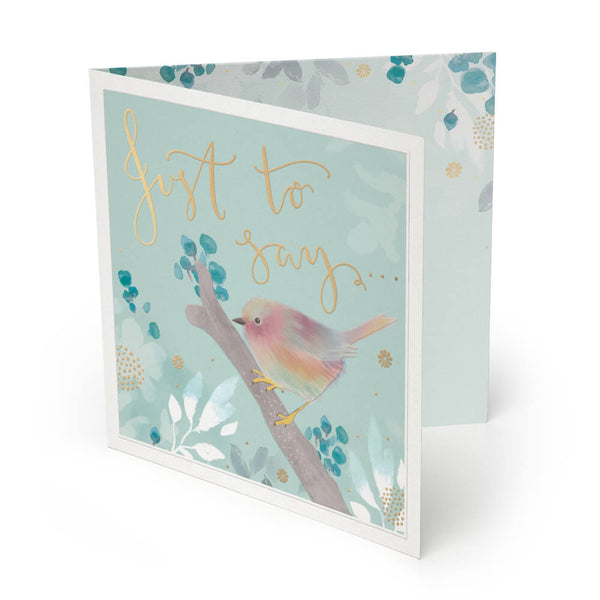 Luxury Card-LX038 - Just To Say Luxury Greeting Card-Whistlefish