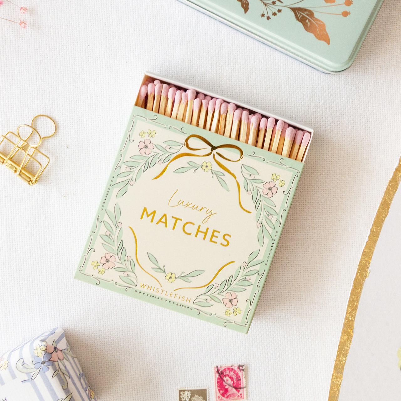 Matchbox-MB9 - Regal Pastel Ribbons Matchbox-Whistlefish