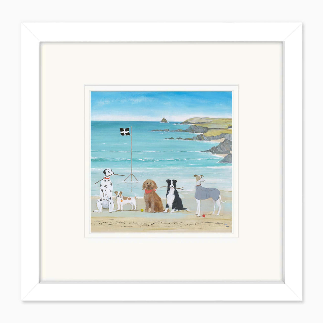 Mini Art-CD01 - Man's Best Friend Framed Card-Hannah Cole