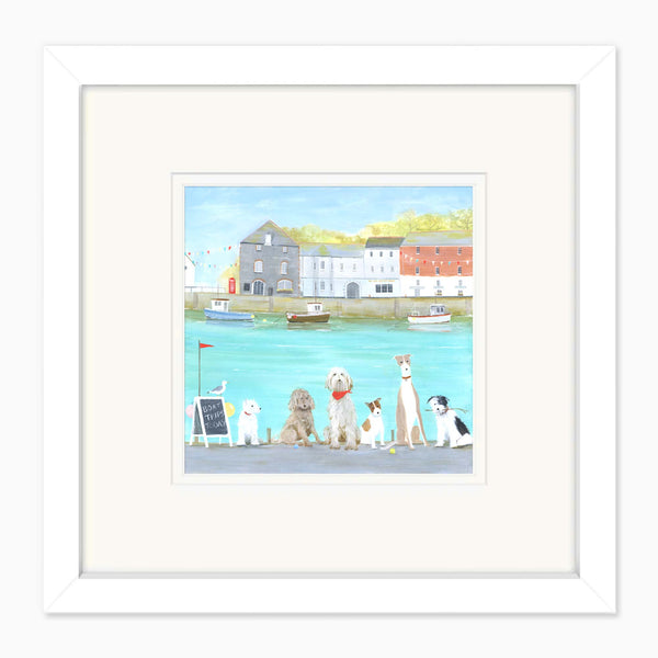Mini Art-CD03 - Boat Trip Framed Card-Hannah Cole
