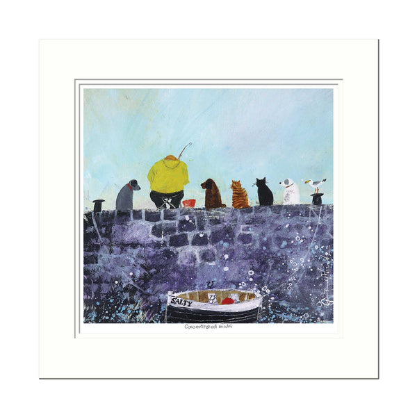 Mounted Print - GPT75M - Concentrated Minds Small Mounted Print - Concentrated Minds Mounted Print - Whistlefish