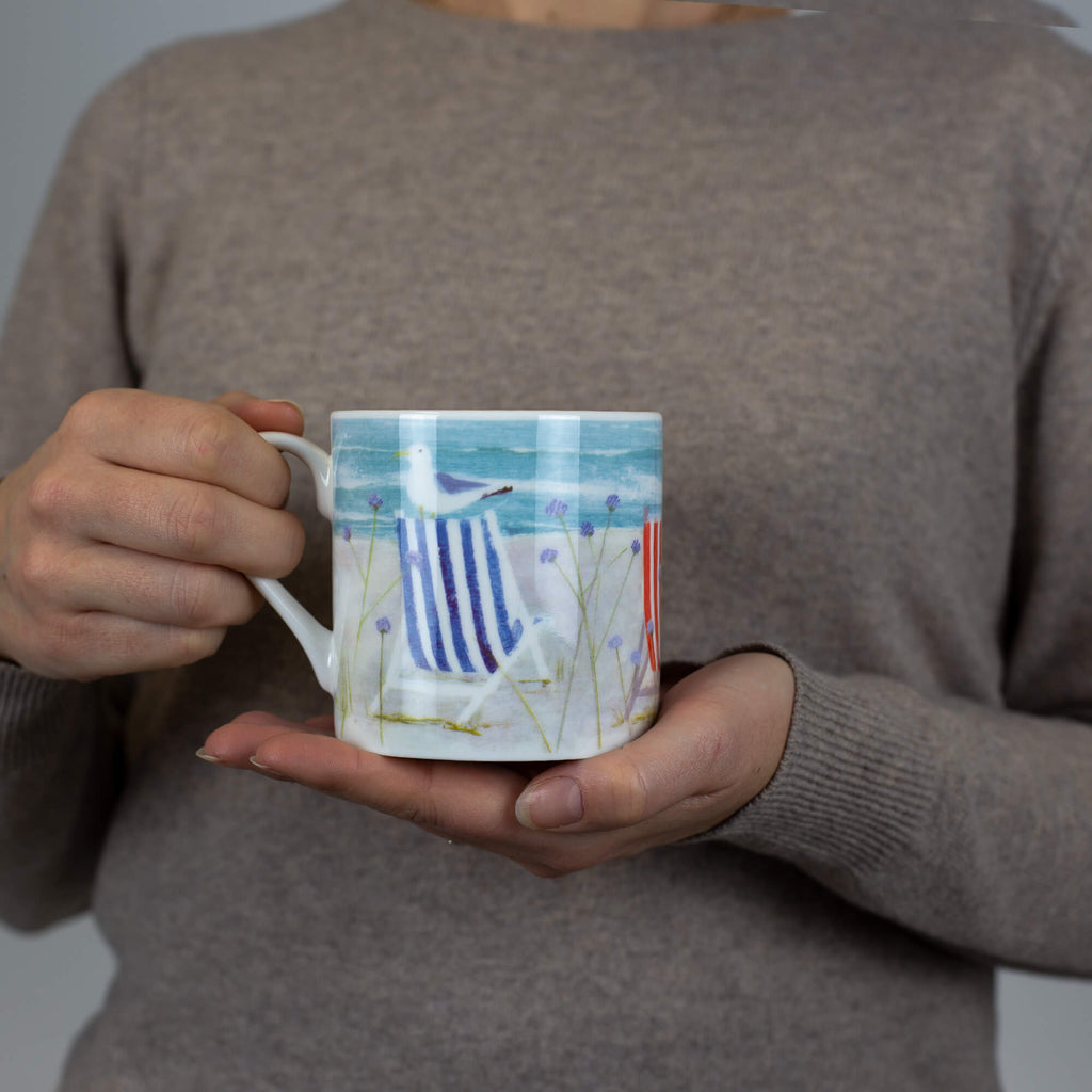 Mug-WM14 - Deckchairs China Mug-Whistlefish