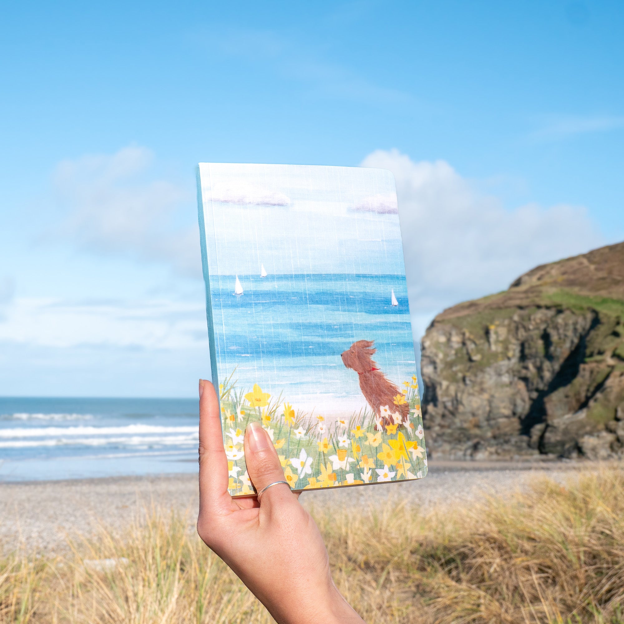 Notebook-HCNB09 - Hannah Cole Sea Breeze Notebook-Hannah Cole