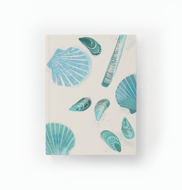 Notebook-WNB32 - Seashells Bound Notebook-Whistlefish