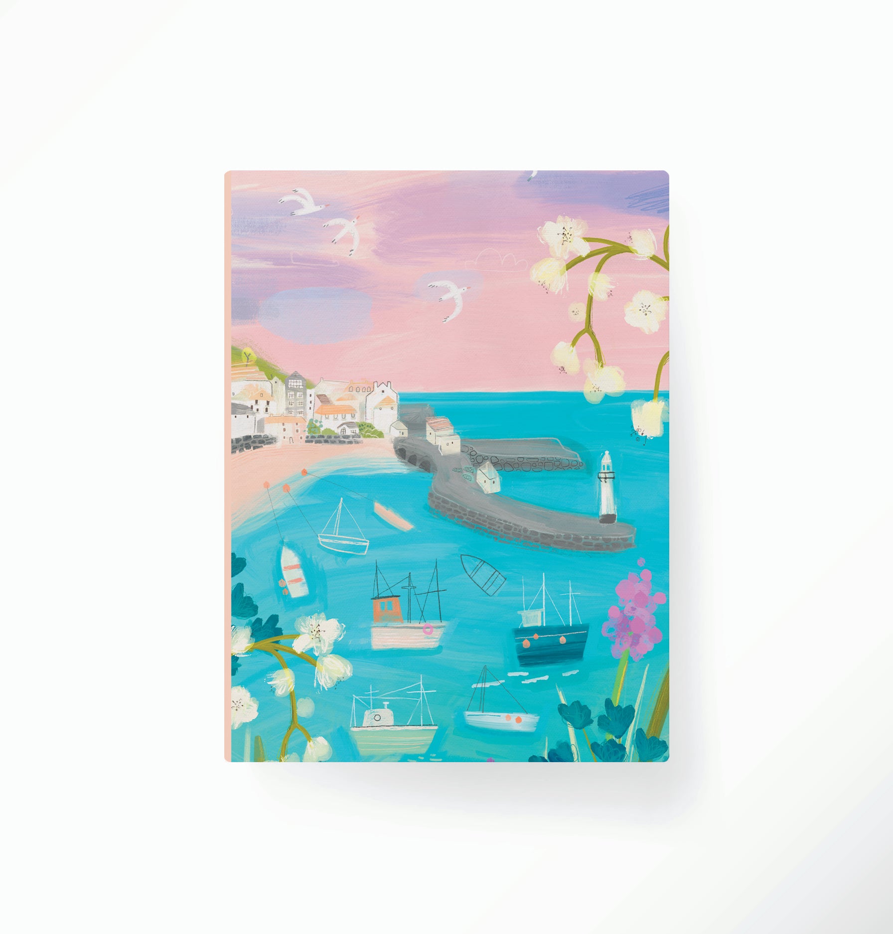 Notebook-WNB33 - St Ives Spring Light Bound Notebook-Whistlefish