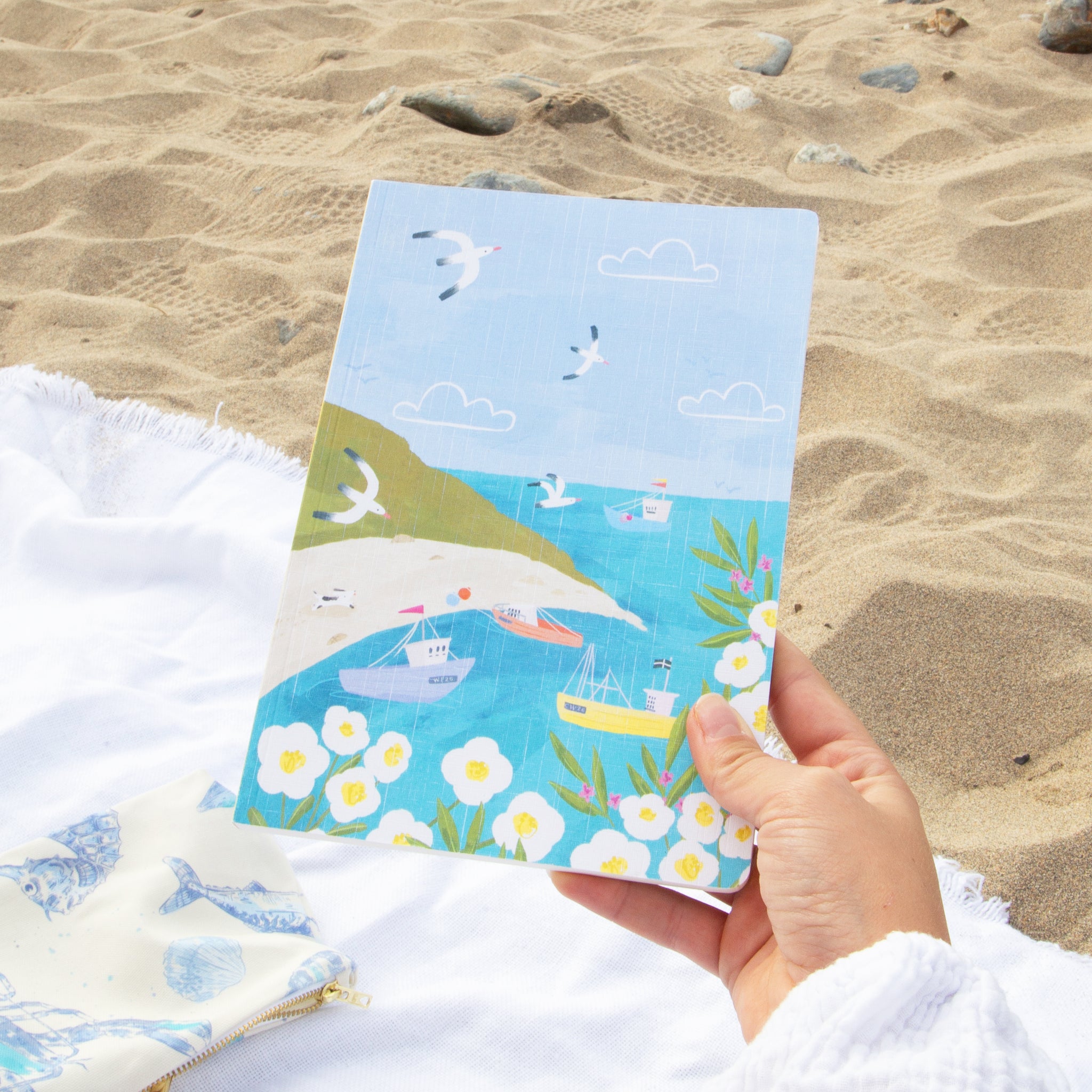 Notebook-WNB42 - Cornish Coastal Boats Notebook-Whistlefish