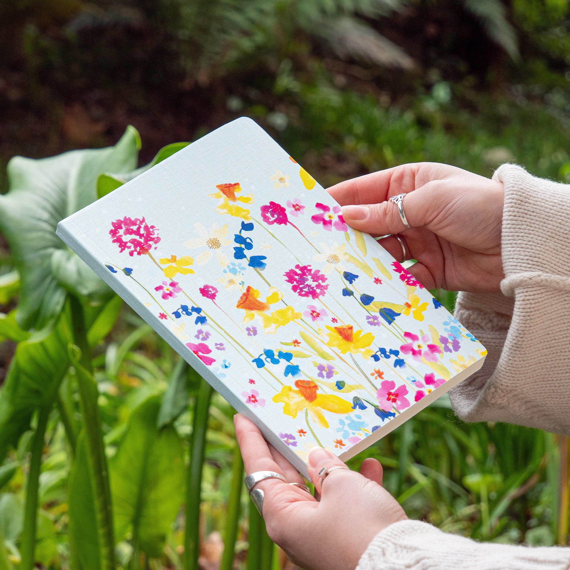 Notebook-WNB45 - Sprinkle of Spring Notebook-Whistlefish