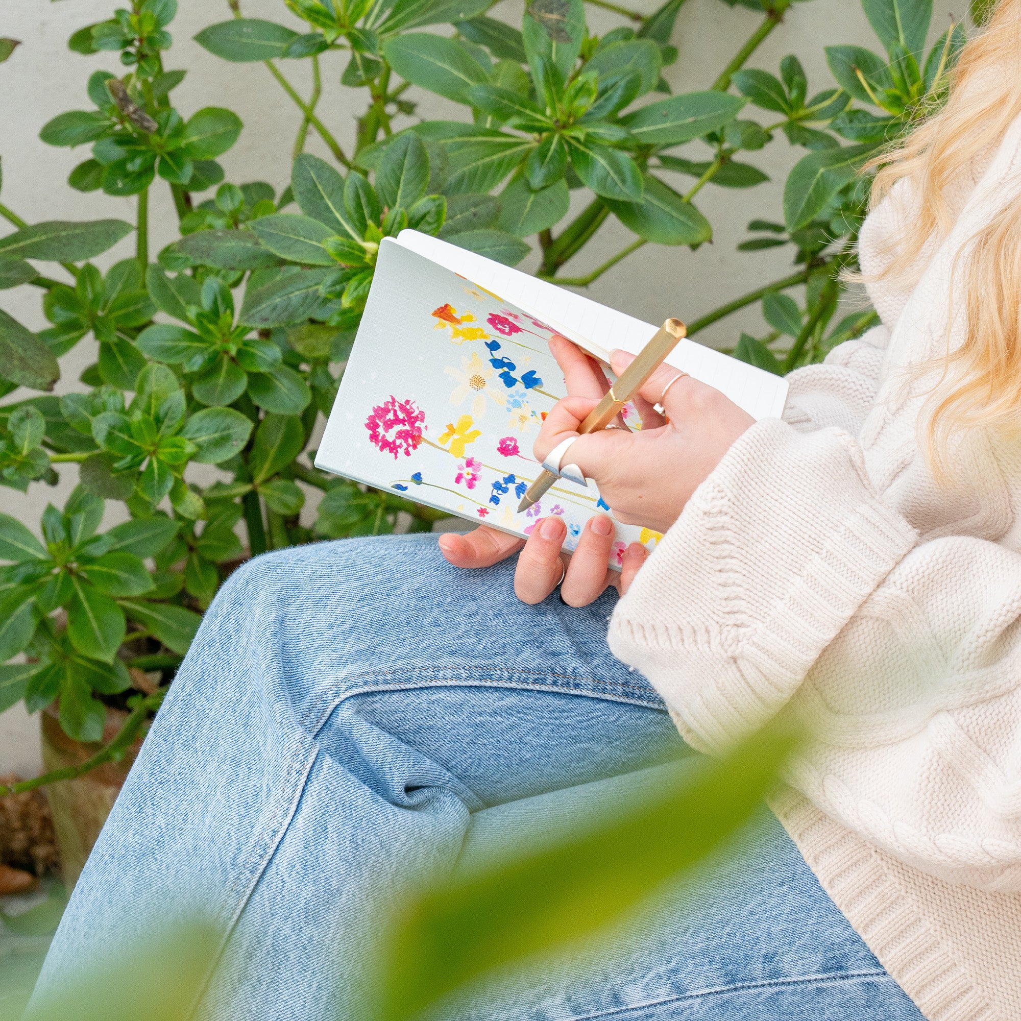 Notebook-WNB45 - Sprinkle of Spring Notebook-Whistlefish