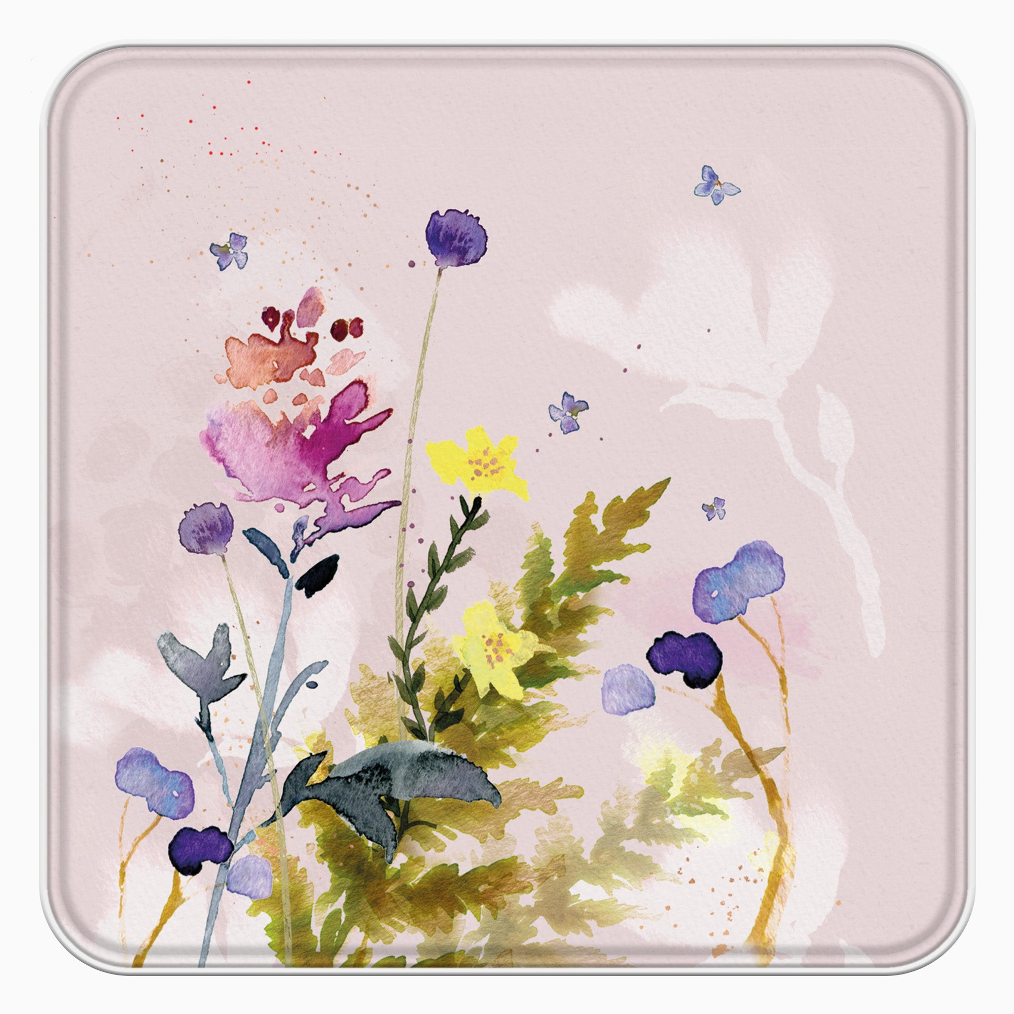 Notelet Tin-PT25NT - Blue Poppy & Thyme Notelet Tin-Whistlefish
