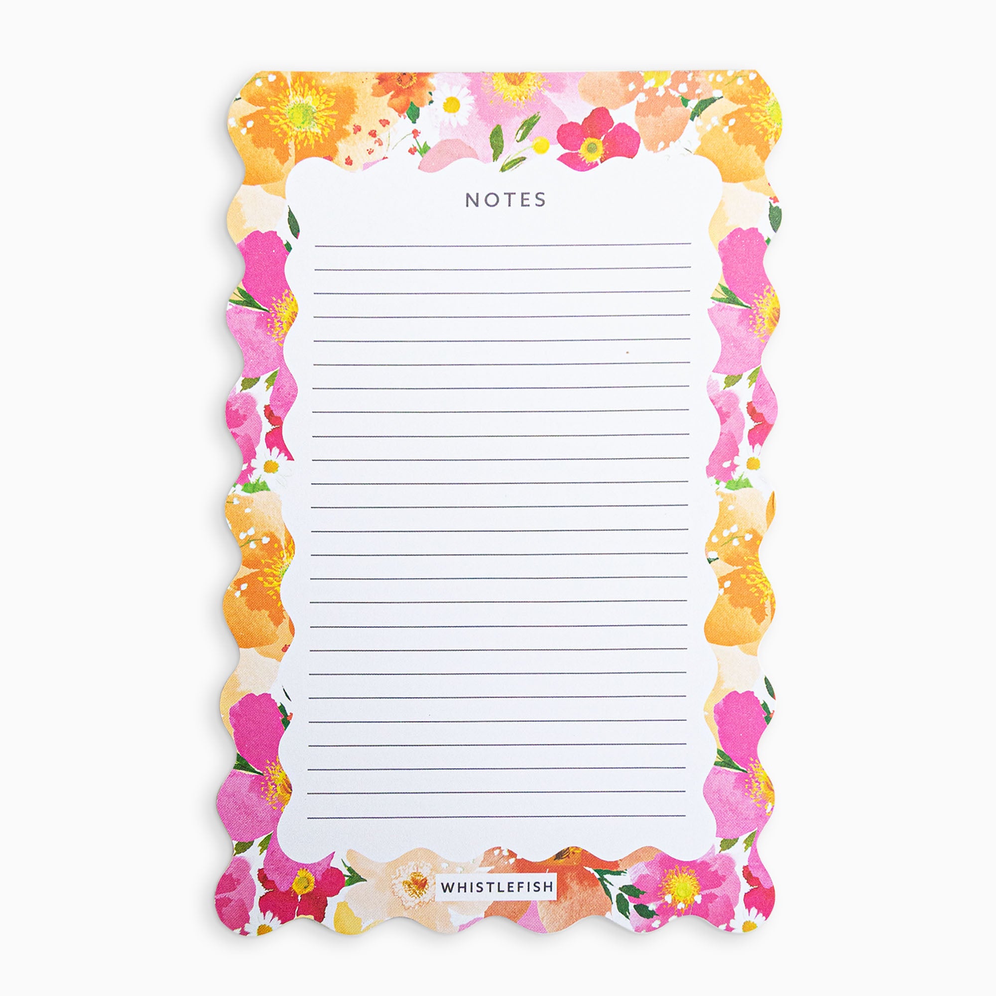 Notepad-WNP02 - Petal Pop Scalloped Notepad-Whistlefish