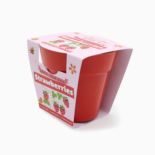 Grow Your Own Kit-OBstrawberries - Strawberries Growing Kit-Gardening for Kids