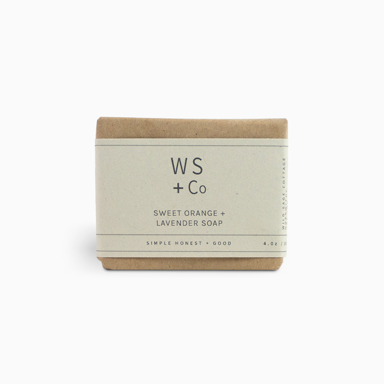 Soap-OLsoap100 - Sweet Orange + Lavender Soap-Wild Sage & Co