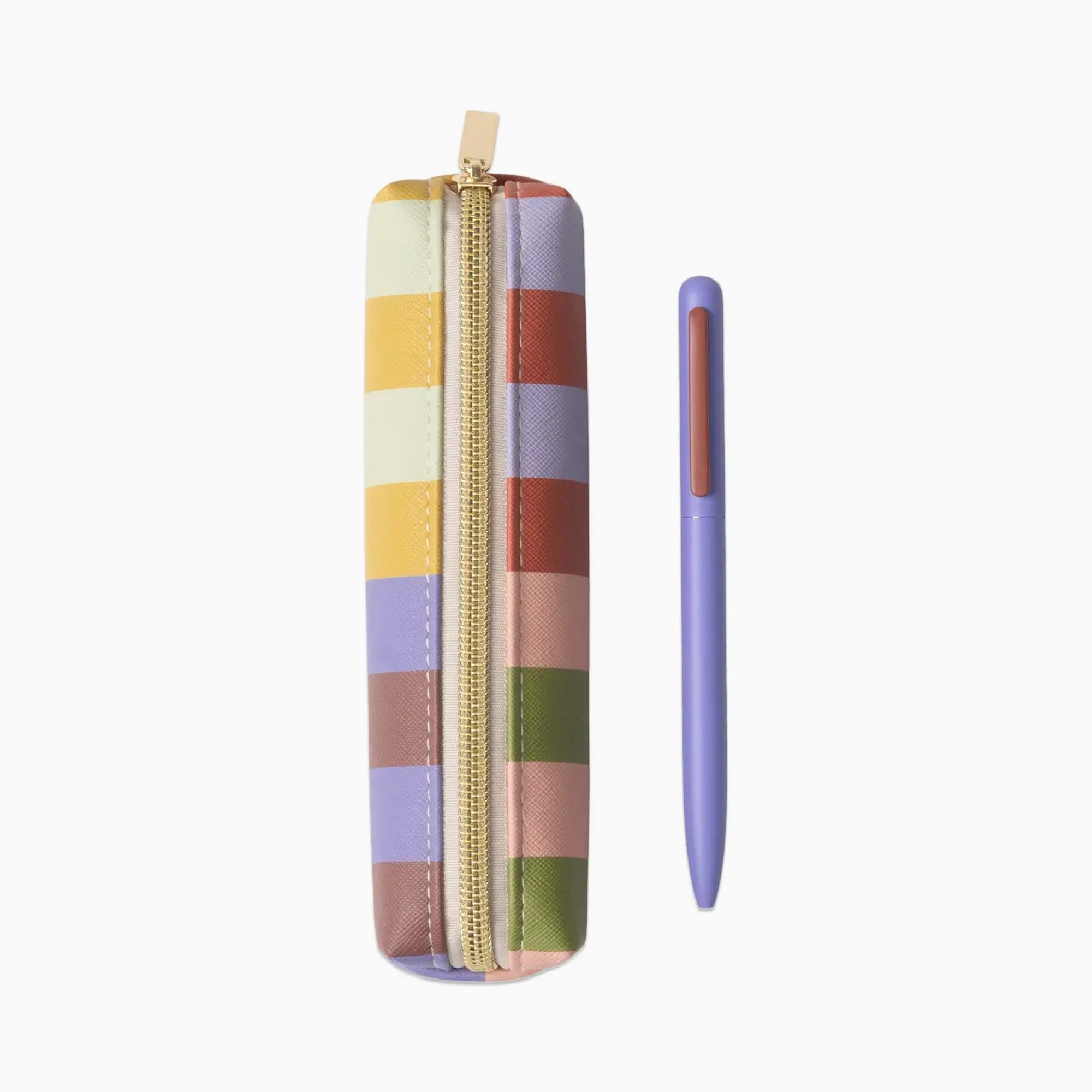 Pen & Pouch Set-PNP-1002EU - Bold Stripe Pen & Pouch Set-Designworks Collective