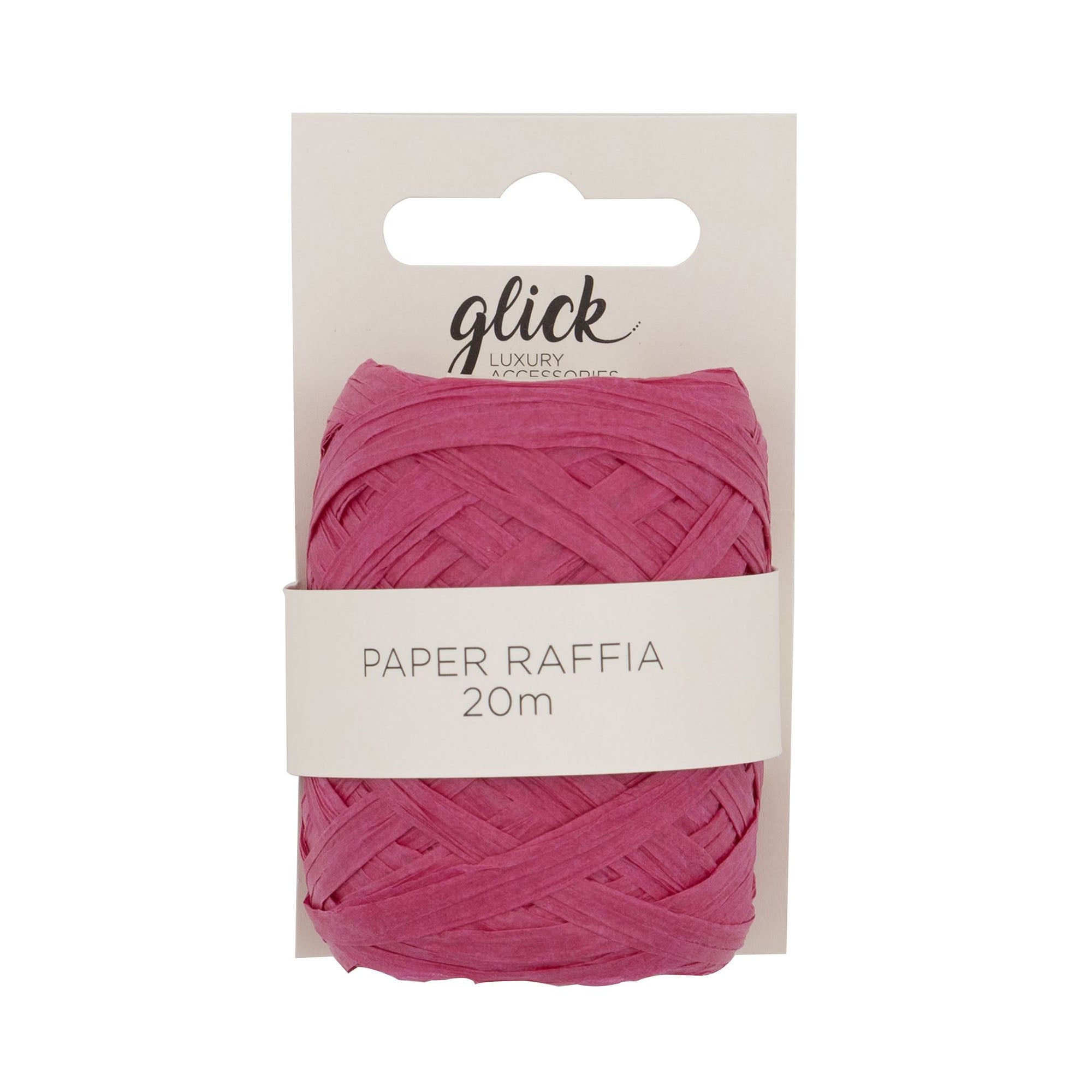 Paper Raffia-PR04 - Paper Raffia Hot Pink-Glick