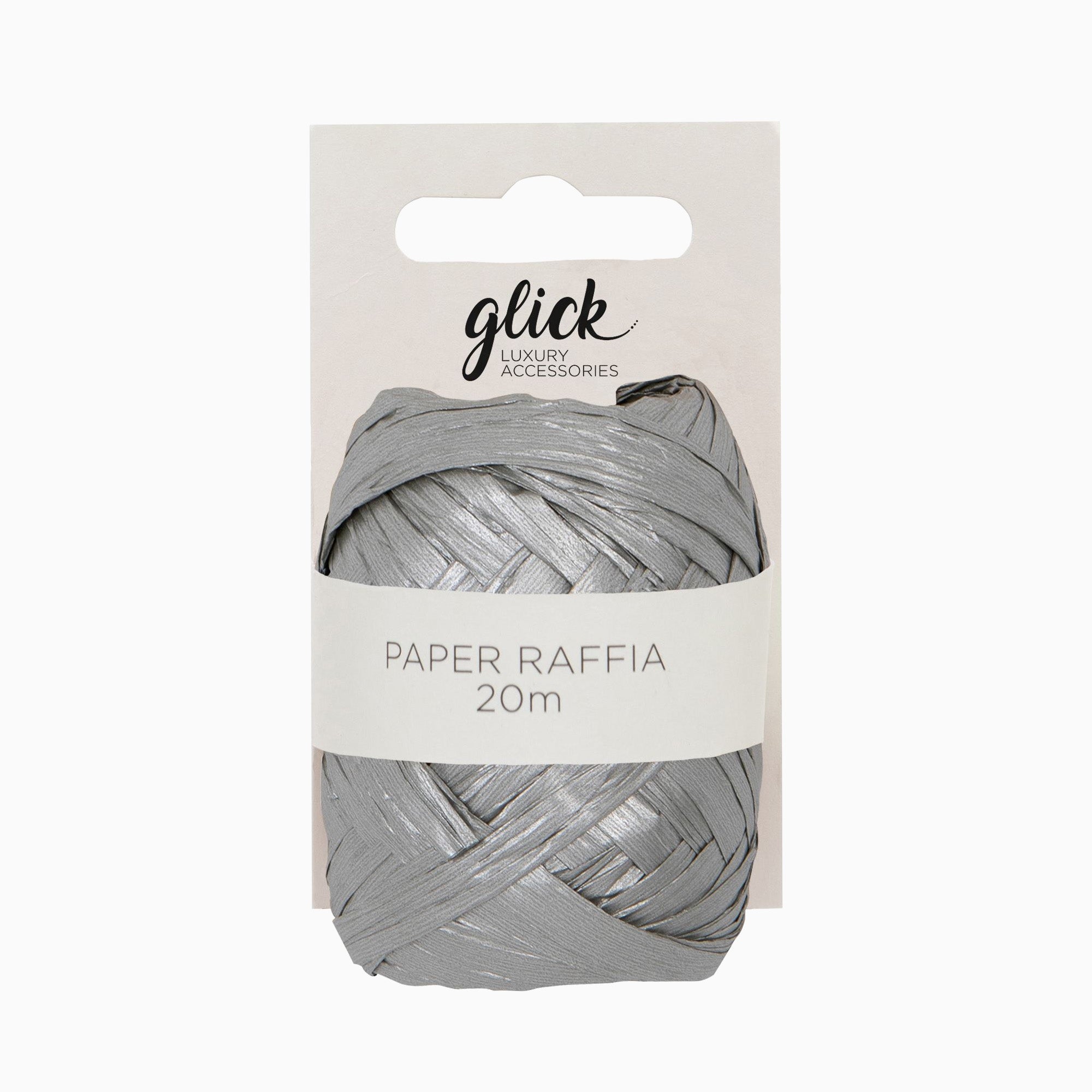 PR05 - Metallic Silver Paper Raffia