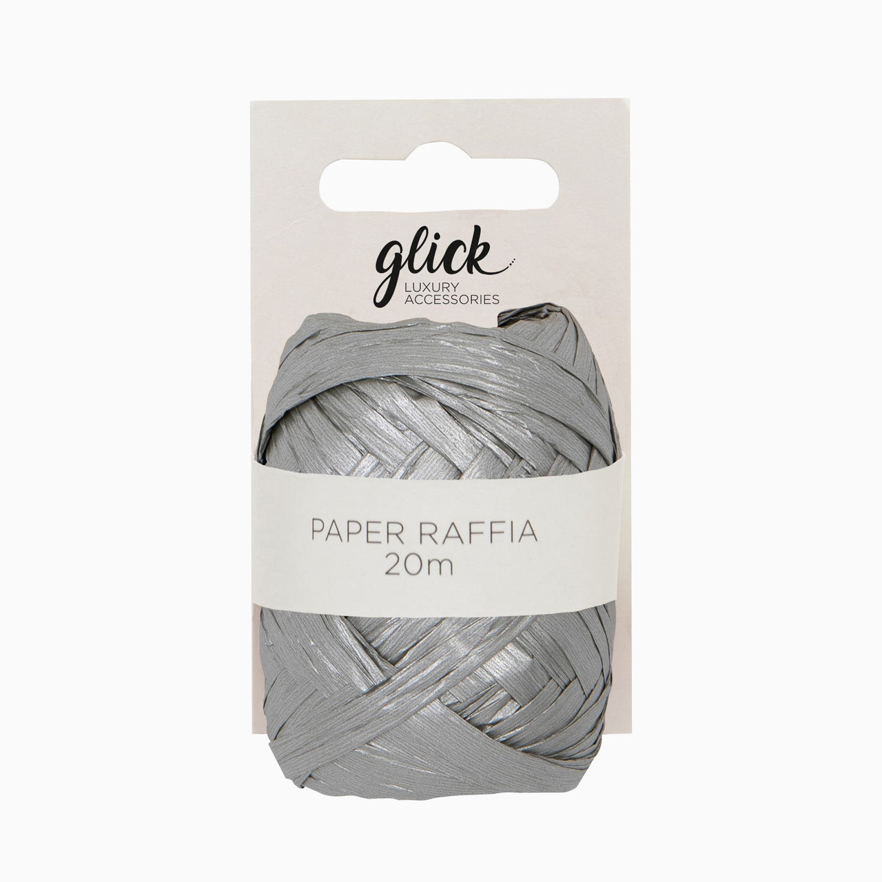 PR05 - Metallic Silver Paper Raffia