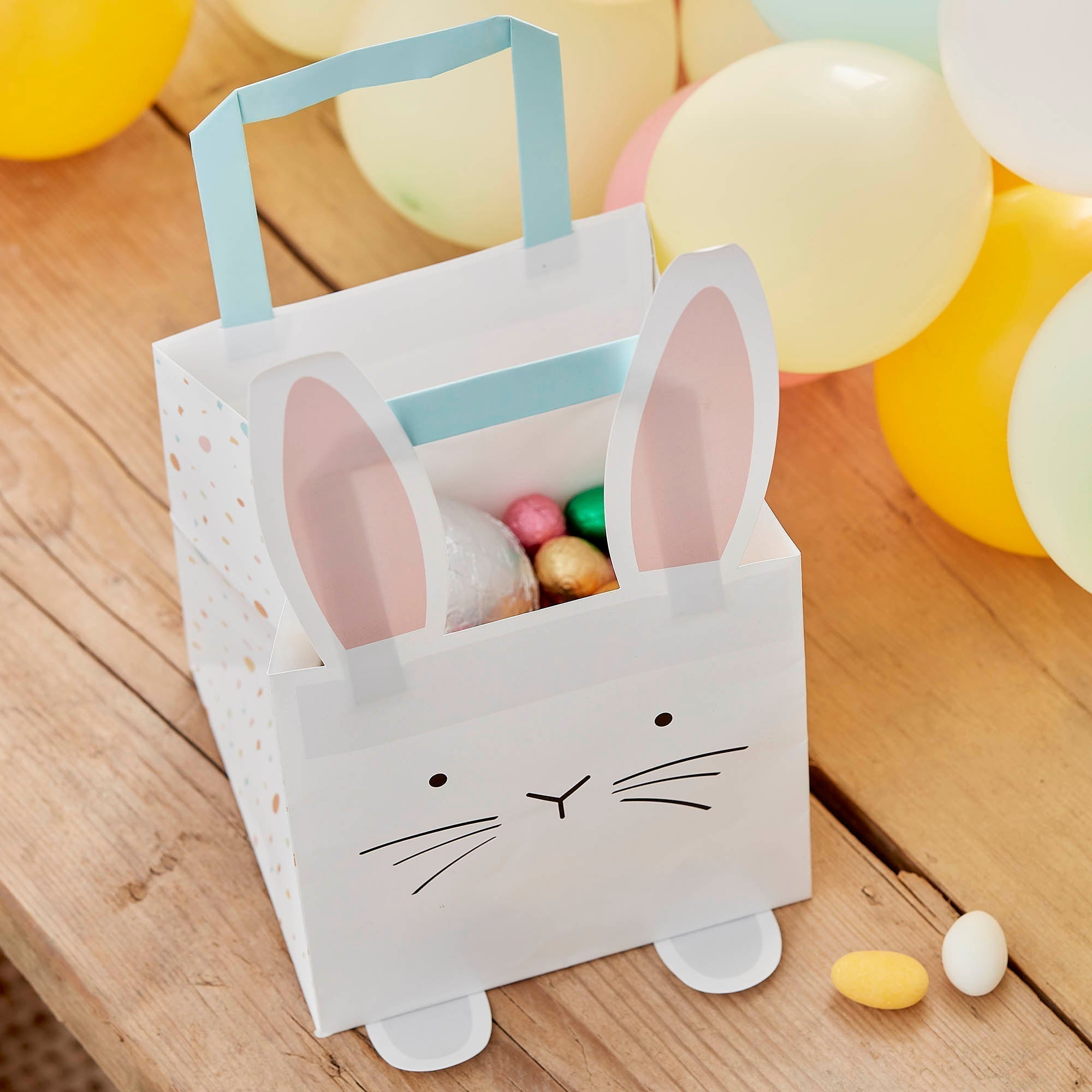 Party Bag - EGG-220 - Bunny Easter Party Bags - Bunny Easter Party Bags