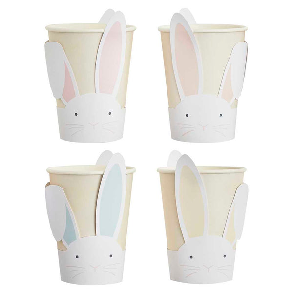 Paper Cups - EGG-238 - Pastel Easter Bunny Paper Cups - Pastel Easter Bunny Paper Cups - Whistlefish