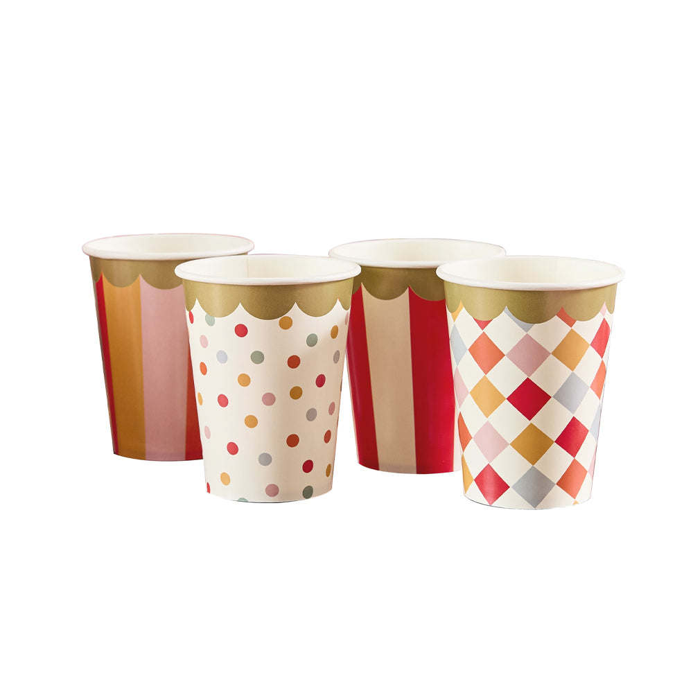 Paper Cups-HBCP111 - Circus Paper Cups-Hootyballoo