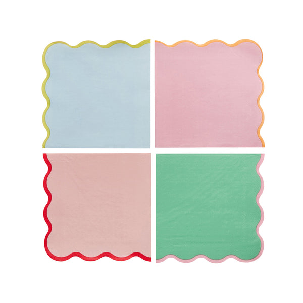 Paper Napkins-HBBB207 - Bright Banquet Paper Napkins-Hootyballoo