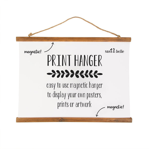 Poster Hanger-HC071 - Brown Large Magnetic Poster Hanger-Whistlefish