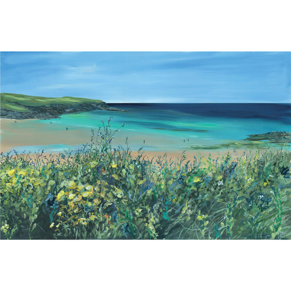 Print-GH23P - Padstow Views Art Print-Whistlefish