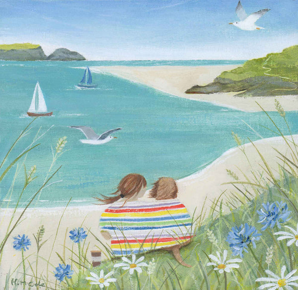 Print-HC323P - After Our Swim Art Print-Hannah Cole