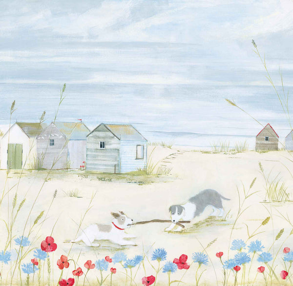 Print-HC324P - Stick Fight Art Print-Hannah Cole