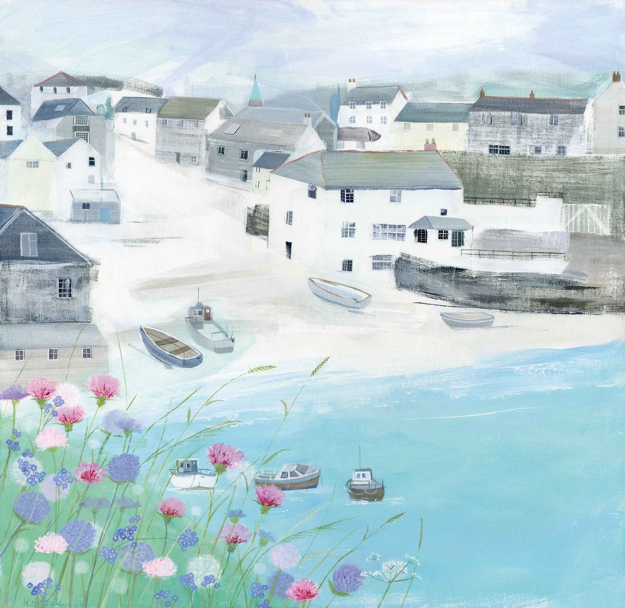 Print-HC330P - Little Harbour Art Print-Hannah Cole