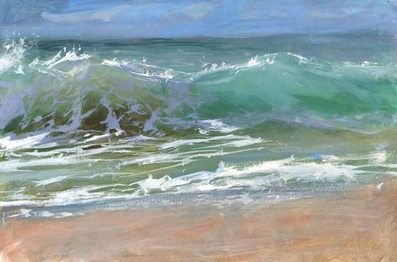 Print-BART82P - Through The Wave 2 Art Print-Whistlefish