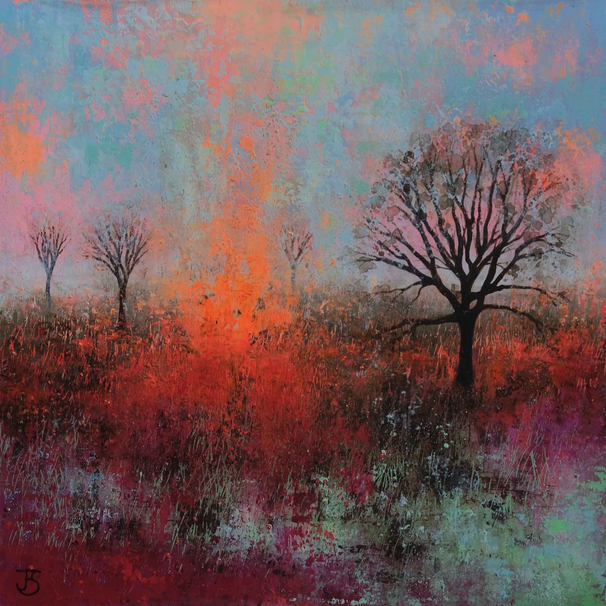 Print-JS27P - No2 of Rural Landscapes Med art print-Whistlefish