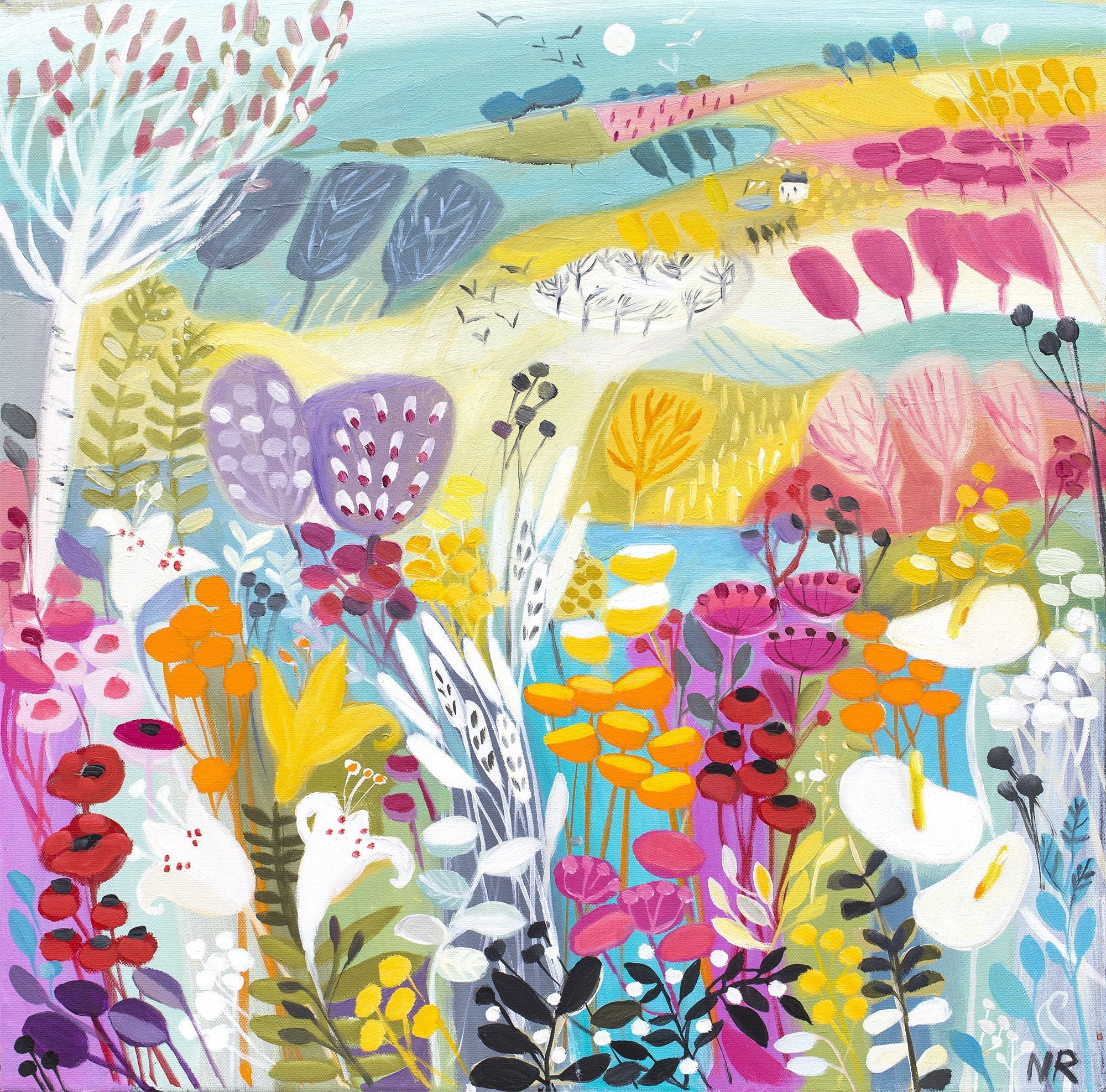 Print-NR17P - The Summerhouse Art Print-Whistlefish