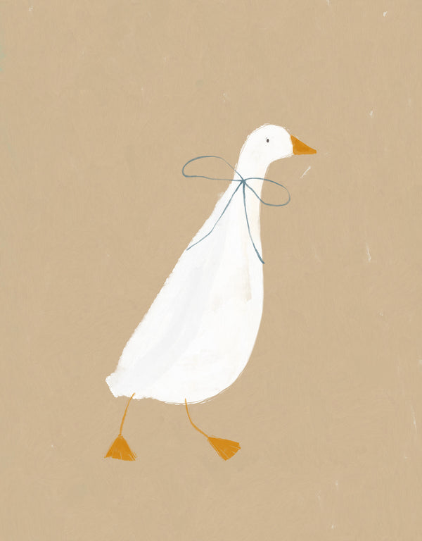 Print-WF1108P - Duck Medium Art Print-Whistlefish