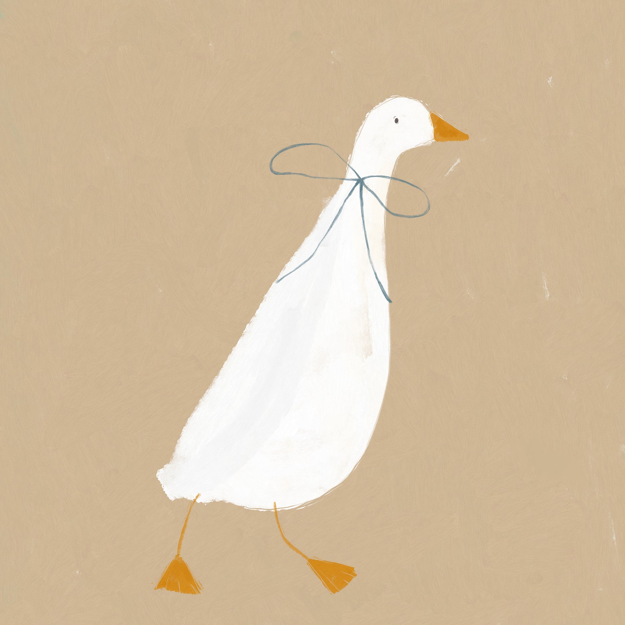 Print-WF1108P - Duck Medium Art Print-Whistlefish