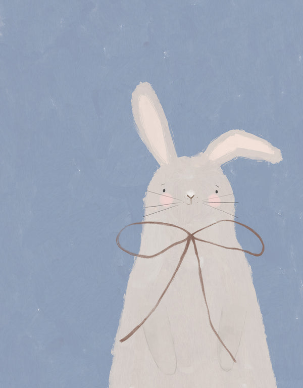 Print-WF1109P - Bunny Medium Art Print-Whistlefish