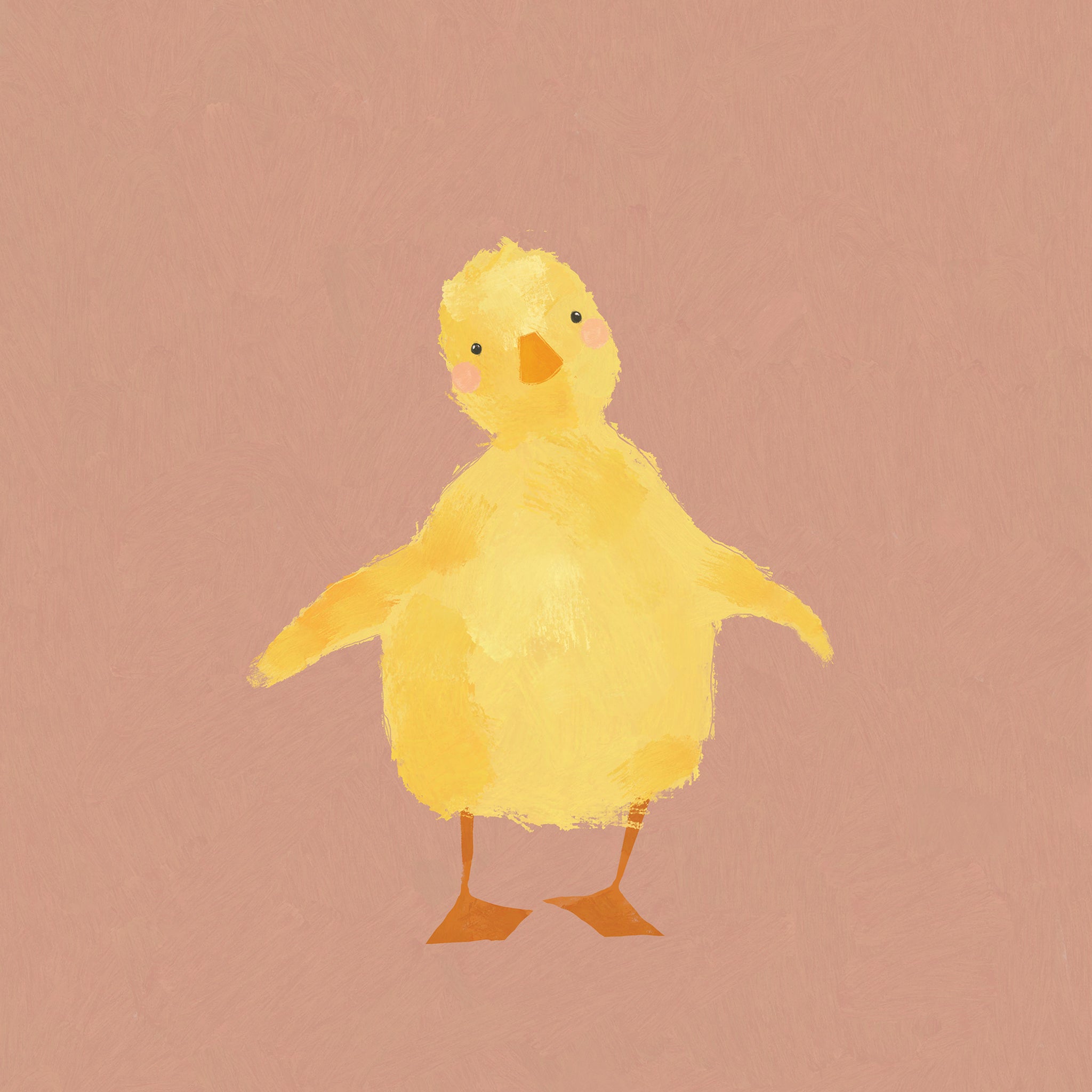 Print-WF1114P - Duckling Medium Art Print-Whistlefish