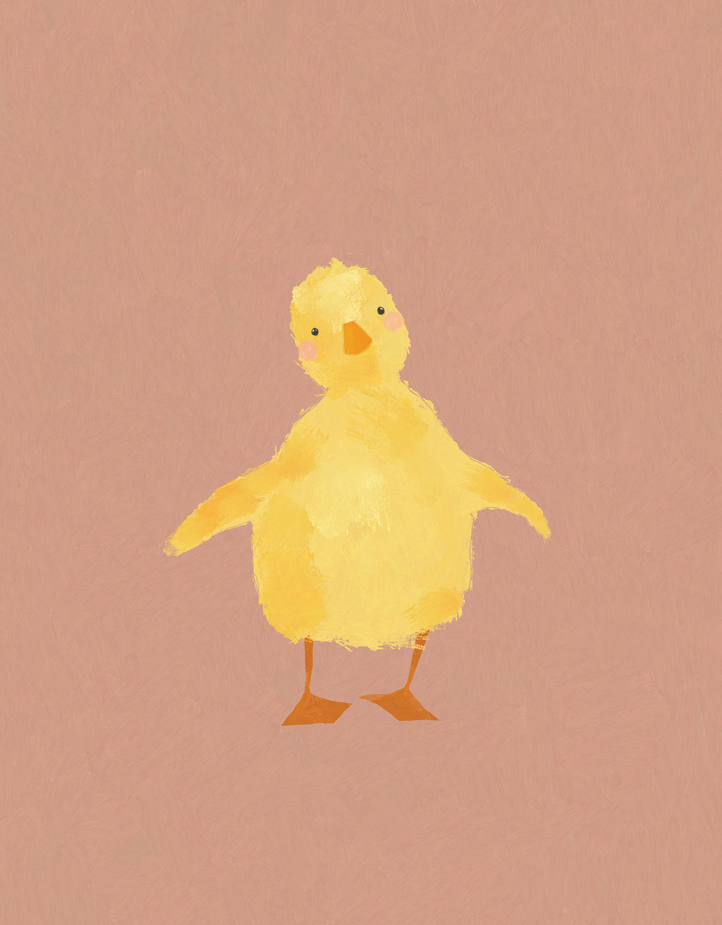 Print-WF1114P - Duckling Medium Art Print-Whistlefish